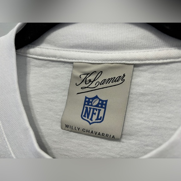 Kendrick Lamar x Willy Chavarria Super Bowl LIX T-shirt Large - Picture 4 of 12